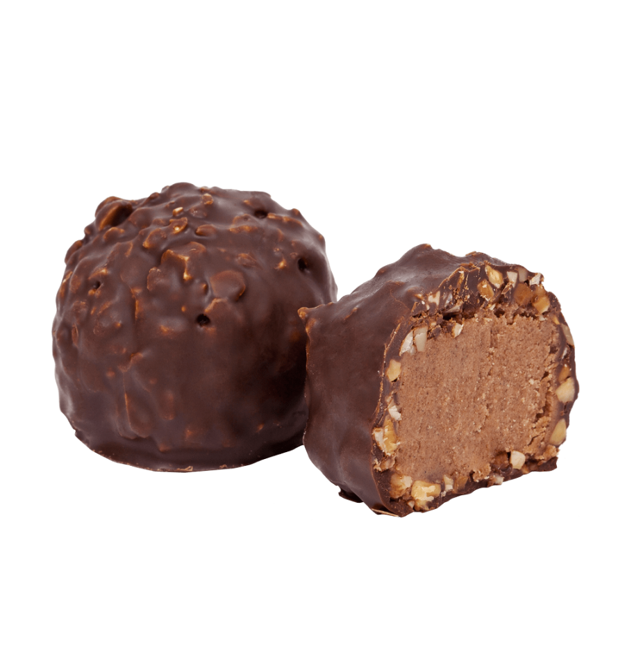 Rocher Géant chocolat noir fourré praliné feuilleté - Chocogil