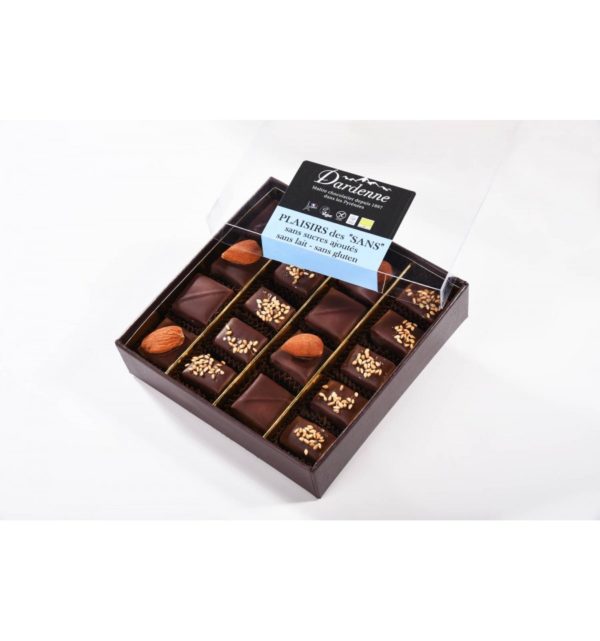 Plaisir des "SANS", sans sucre ajouté, sans lait, sans gluten - 170g
