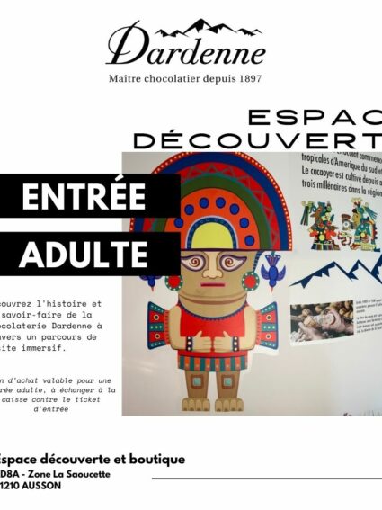 Entrée Espace découverte Adulte