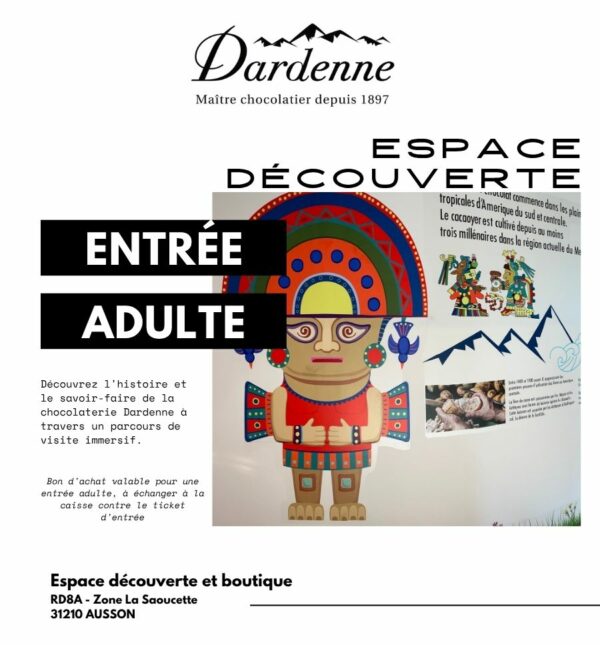 Entrée Espace découverte Adulte
