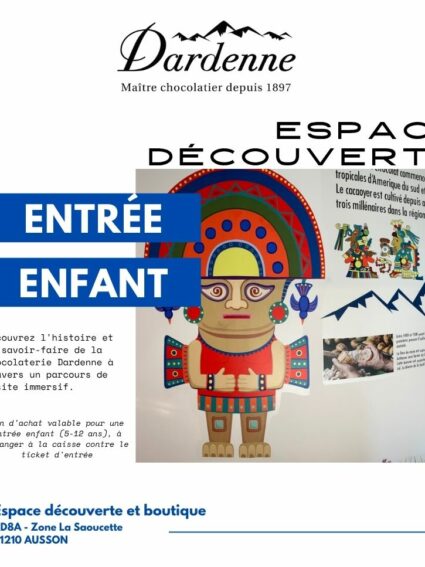 Entrée Espace découverte Enfant ( 5-12 ans)