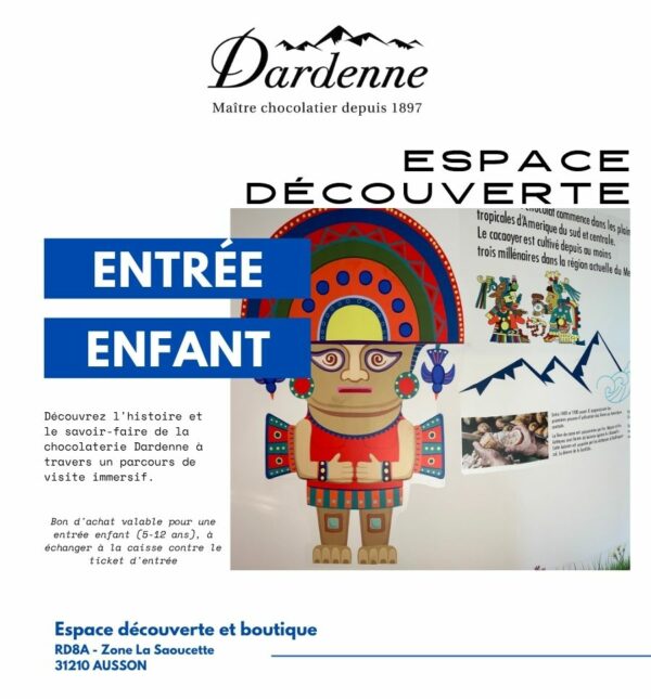 Entrée Espace découverte Enfant ( 5-12 ans)
