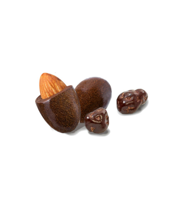 MON P'TIT PLAISIR - AMANDE et RAISIN CHOCOLAT NOIR - 130g