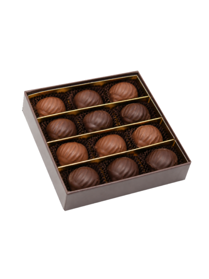 Coffret 12 escargots pralinés - 120g