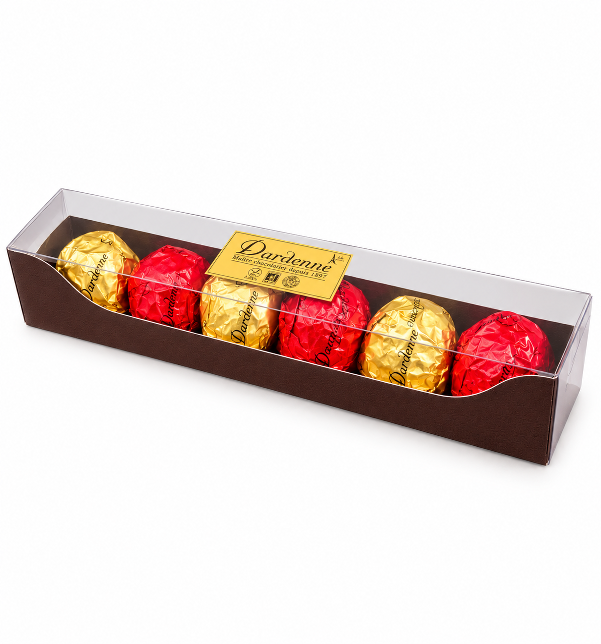 6 Rochers Pralinés Chocolat NOIR et LAIT - 160g